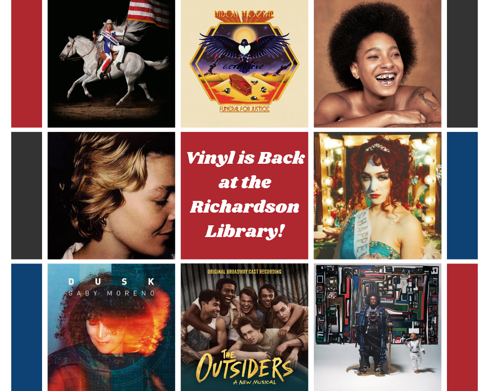 Discover New Music at the Library: New Vinyl is Available